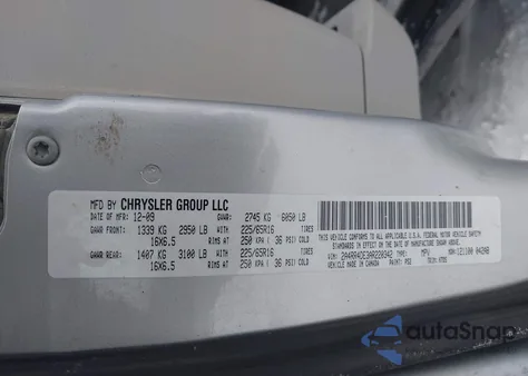 2010 Chrysler Town & Country Lx z USA, uszkodzony, nr VIN 2A4RR4DE3AR220342